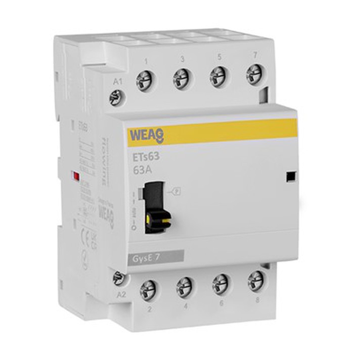 Kontaktor 24V 4NO 4NC Modular Contactor Kontaktor 24V 4NO 4NC Modular Contactor